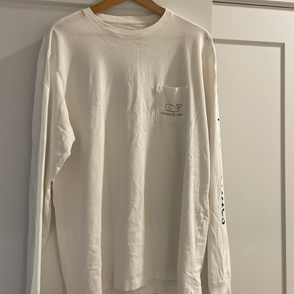 White Vineyard Vines Long Sleeve
